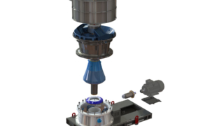 QMS B-Series XC Cone Crusher render