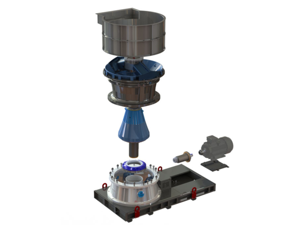 QMS B-Series XC Cone Crusher render