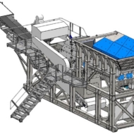 QMS JB Series Impact Crusher CGI Sketch 01