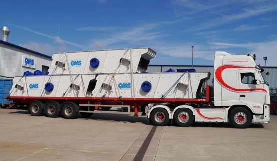 QMS S Series Inclined Screening Range In Transit