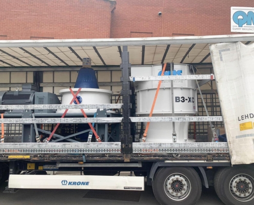 QMS B3-XC Cone Crusher On Lorry