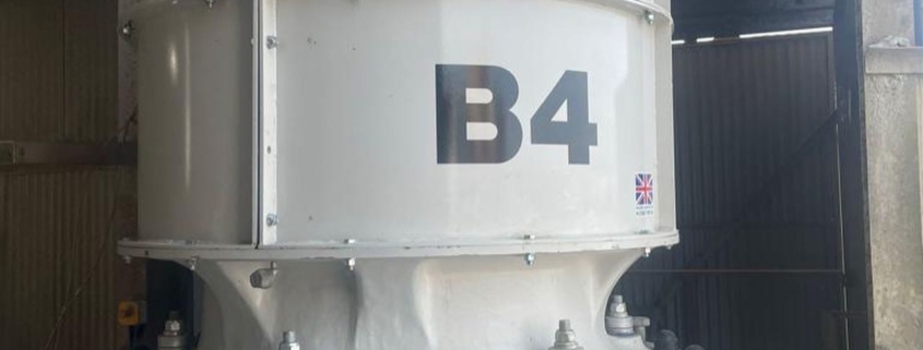 B4 Cone Crusher Installation Close