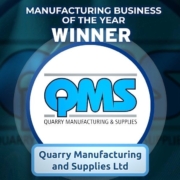 QMS Awarded Manufacturing Business of the Year Graphic