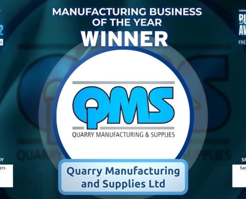 QMS Awarded Manufacturing Business of the Year Graphic